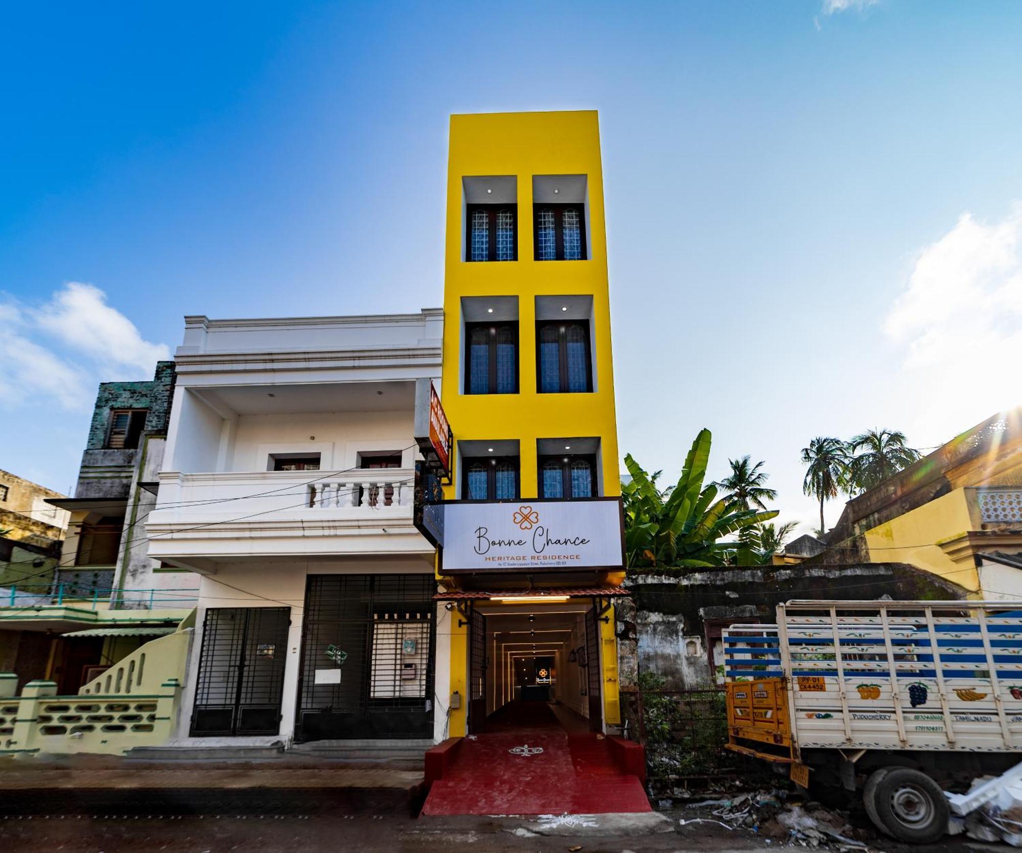Bonne Chance Heritage Residence Pondicherry Exterior photo